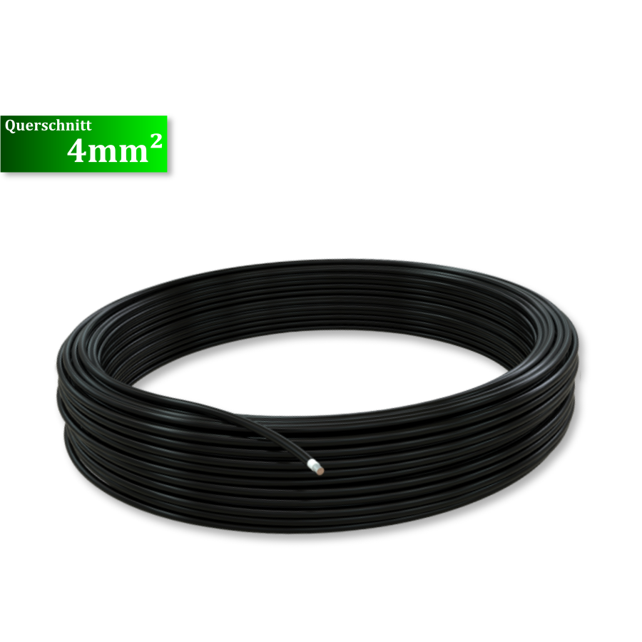 Solarkabel 100 Meter Ring, Ölflex, H1Z2Z2, 4mm² oder 6mm²