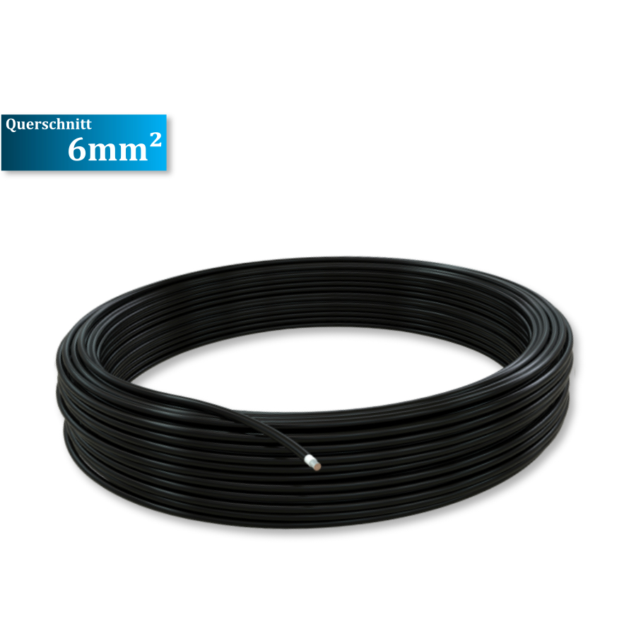 Solarkabel 100 Meter Ring, Ölflex, H1Z2Z2, 4mm² oder 6mm²