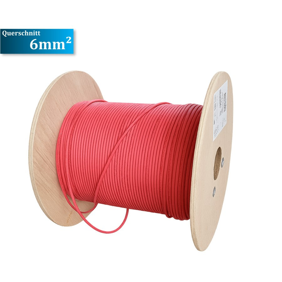 Solarkabel 6mm², 500 Meter, Ölflex, H1Z2Z2