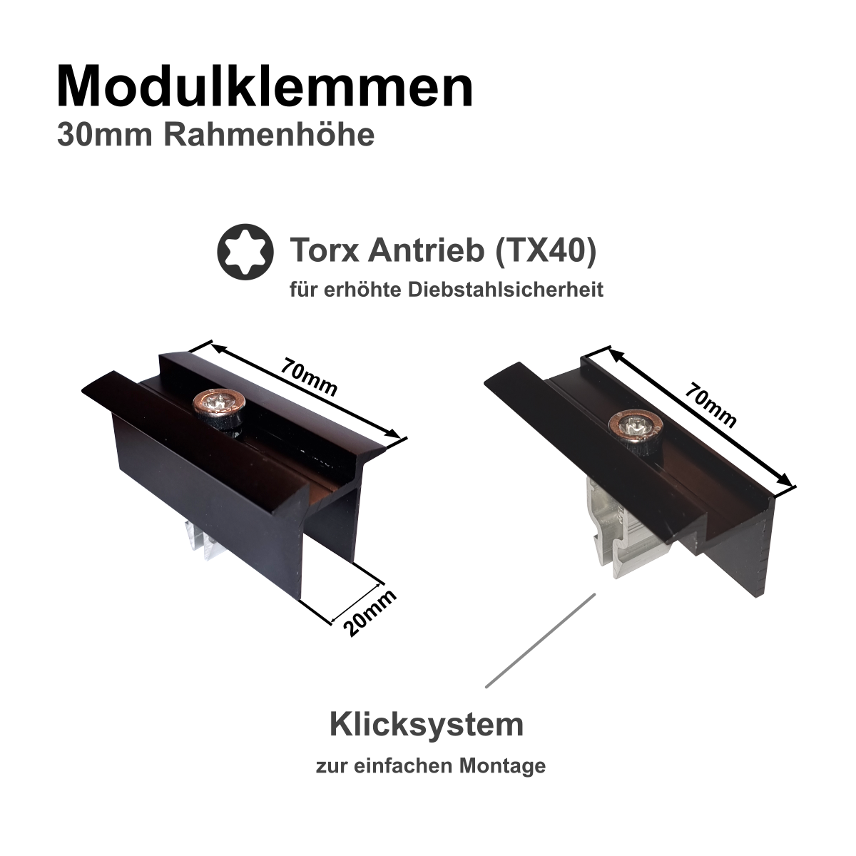 Haltersets Ziegeldach