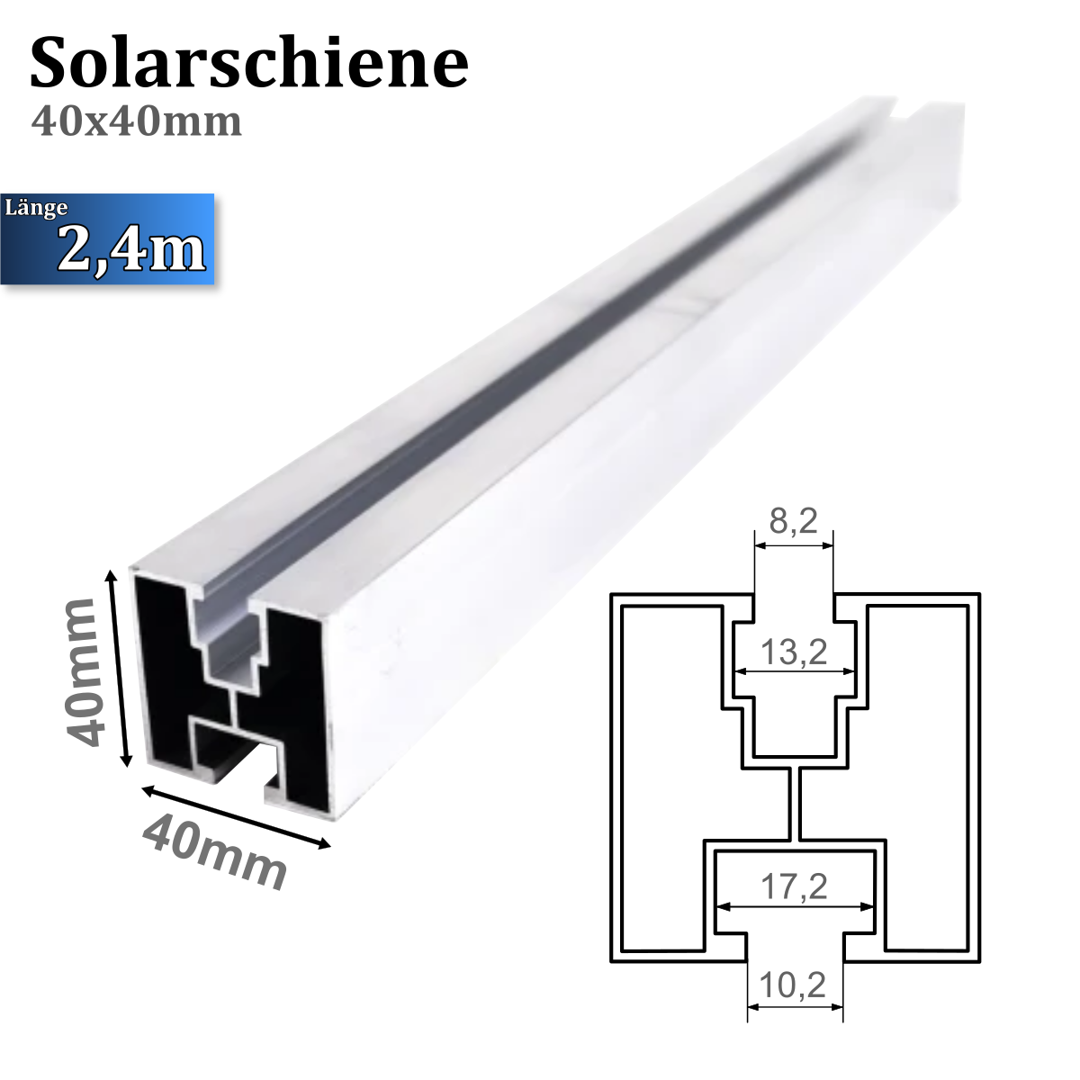 Solarschiene 2,40m