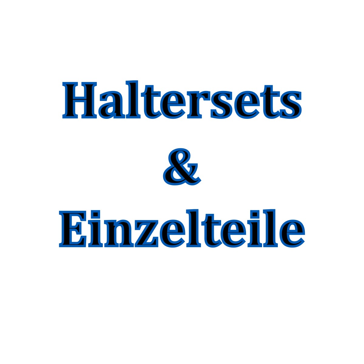 Montagematerial & Einzelteile