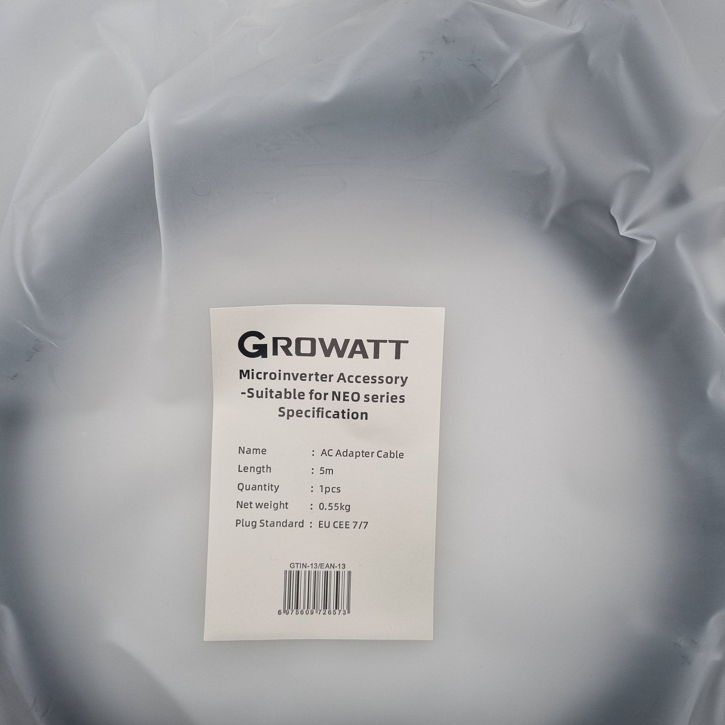 5 Meter Anschlussleitung für Growatt Neo800