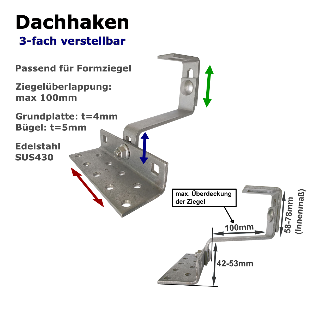 Haltersets Ziegeldach